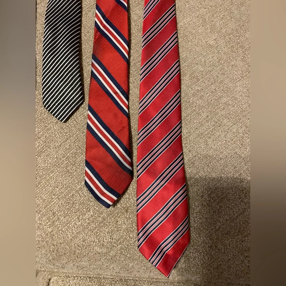 Boys Clip On Ties, Set of 4, Great Condition